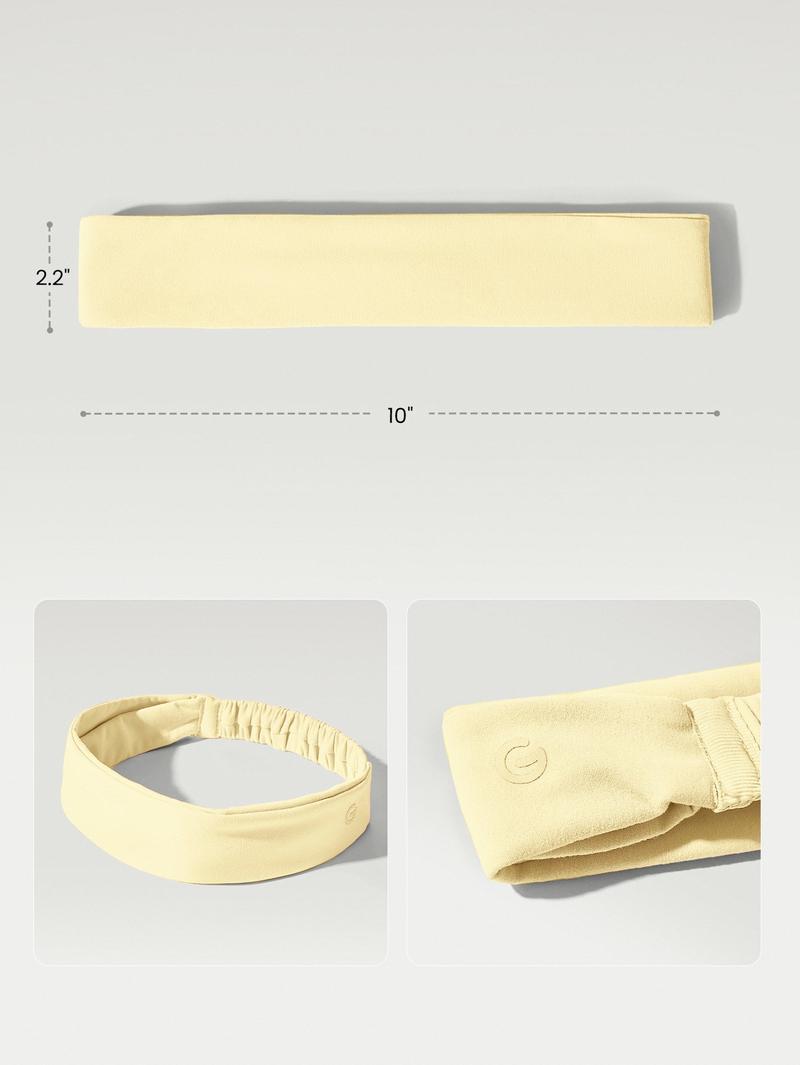 GLOWMODE FeatherFit-Air Work It Sweat-Absorbent Training Headband Gym