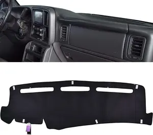 Dashboard Dash Board Cover Mat Carpet for Chevrolet Silverado 1500 2500 3500 1999-2006 Avalanche Chevy Tahoe Suburban GMC Sierra Yukon Car Accessories