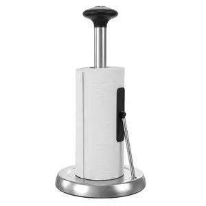【AREL】Paper Towel Holder for Countertop, SimplyTear Kitchen Roll Stand, Easy One-Hand Tear, Perfect for Kitchen, Dining & Home Use
