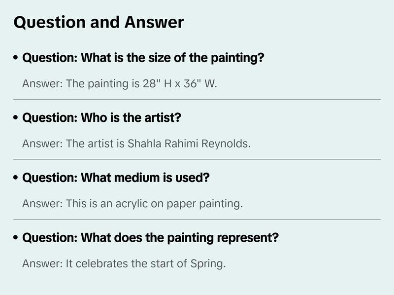 Sparkling Star, Wall Art Contemporary Painting