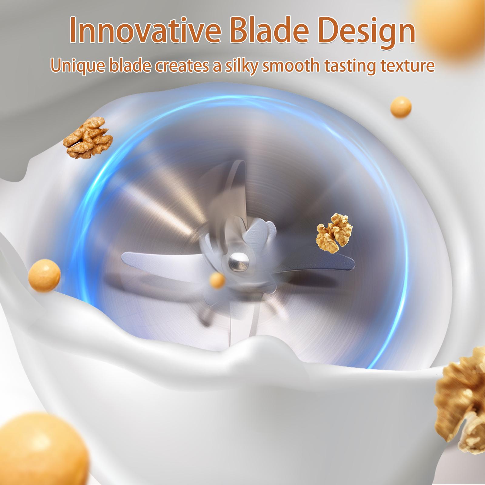 Nut Milk Maker, 48z/1500ml Automatic 8 in 1 Soy Milk Maker Machine, Homemade Nutritious Drinks, Plant Based Milk, Juice, Baby Nut Milk Maker, 48z/1500ml Automatic 8 in 1 Soy Milk Maker Machine, Homemade Nutritious Drinks, Plant Based Milk, Juice, Baby