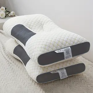 【Spring Deals !!】UFIST Neck Massage Couple Pillow - Adjustable ergonomic orthotic support, high-quality soft pillow core, detachable knitted pillowcase, relieves neck pain , aids sleep.Ergonomic Height for Optimal Cervical Support