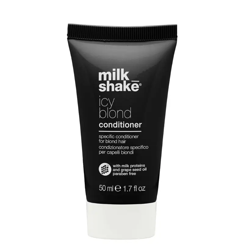 MILK_SHAKE Icy Blonde Liquid Conditioner - Haircare Product with Hydrating, Moisturizing, Nourishing Formula to Restore and Hydrate Blonde Hair
