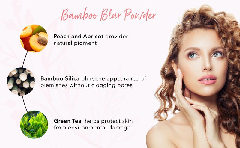 100% Pure Vegan Bamboo Blur Powder