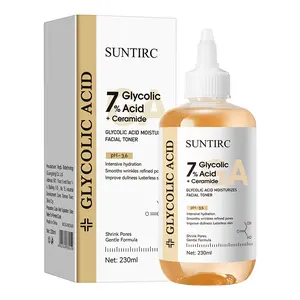 7% Glycolic Acid Exfoliating Toner, ExfoliatingFacial Toner, Pore Minimizing Toner, SmoothSkin, Even Tone, Hydrating Formula