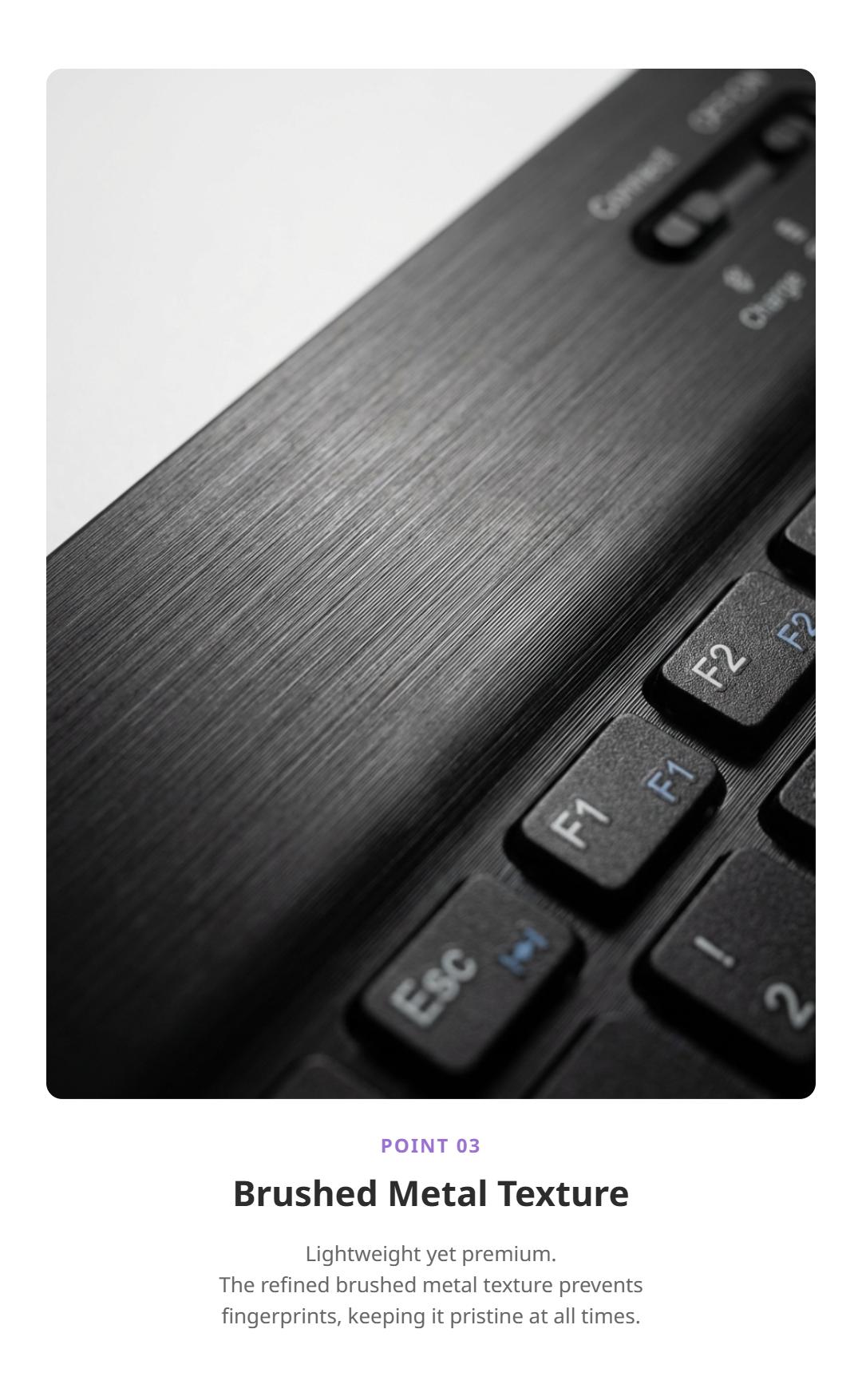 Ultra Light Wireless Bluetooth Keyboard - Slim Mini Universal Multi-Device Compatible Keypad, Rechargeable Quiet Lithium Ion Powered, Smooth Typing, Travel-Friendly for iPad, Windows, Android Devices, Ultra Light Wireless Keyboards