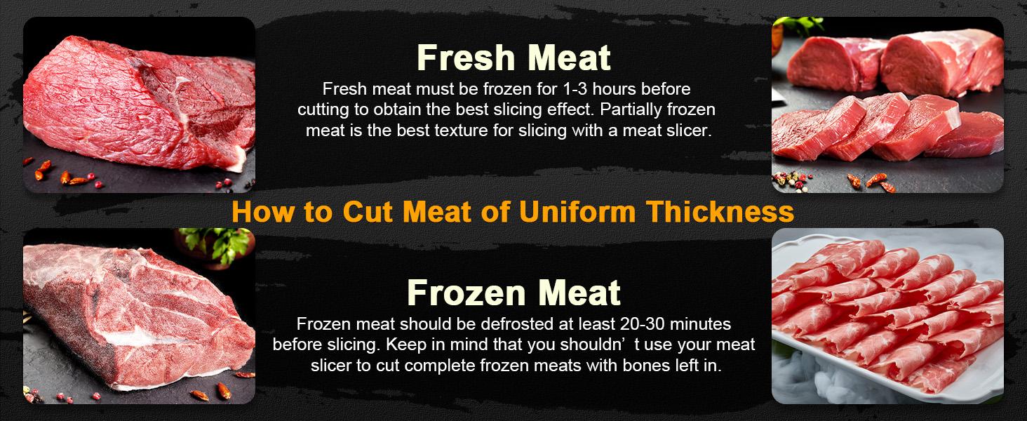 OSTBA Meat Slicer Machine for Home, Electric Deli Food Slicer with Removable 6.7” Stainless Steel Blades, 0-15mm Adjustable Thickness, Easy to Clean, 150W, Ideal for Cold Cuts, Cheese, Bread, Fruit OSTBA Meat Slicer Machine for Home, Electric Deli Food Slicer with Removable 6.7” Stainless Steel Blades, 0-15mm Adjustable Thickness, Easy to Clean, 150W, Ideal for Cold Cuts, Cheese, Bread, Fruit