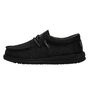 HEYDUDE Wally Basic Kids  - Kid's Comfortable Slip on Shoes