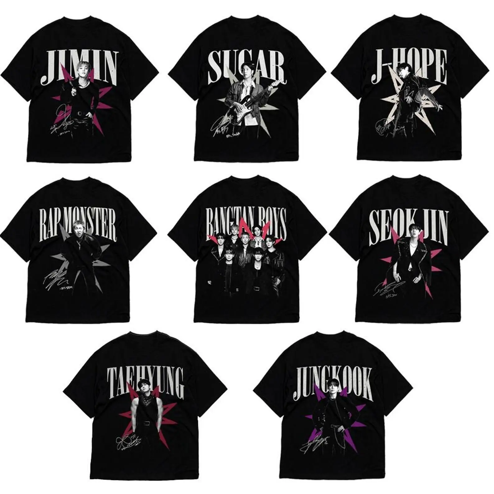 Vintage Seven Comfort Colors Shirt, Kpop Merch, Retro 90s Shirt, Gifts For Fans