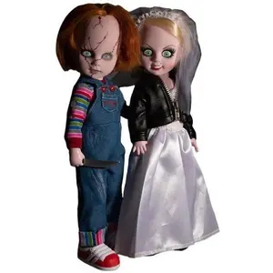 Mezco - Bride of Chucky - LDD Presents - Chucky and Tiffany Box Set  [COLLECTIBLES] figurine/statue, Collectible