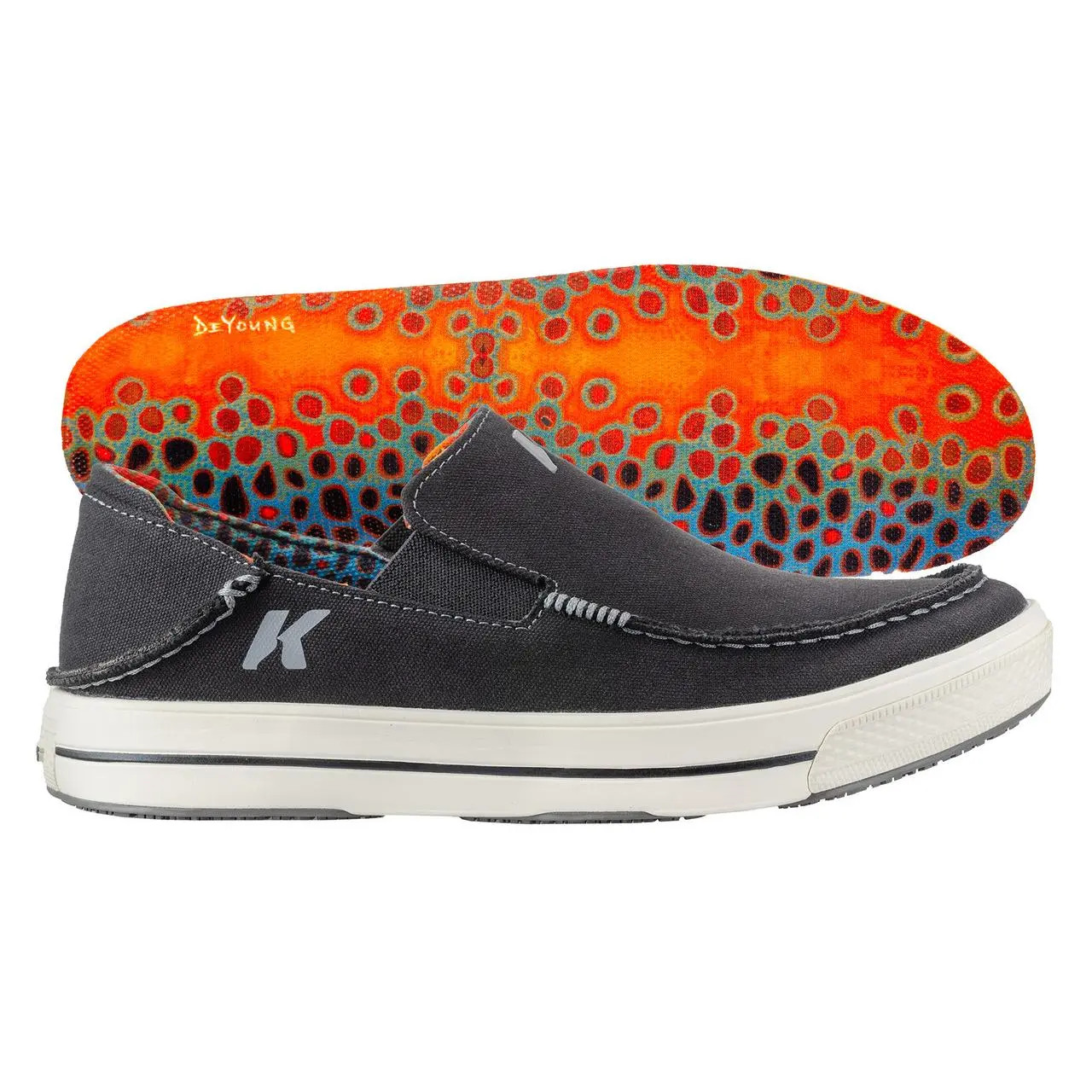 Korkers Fish Moc with Deck Sole