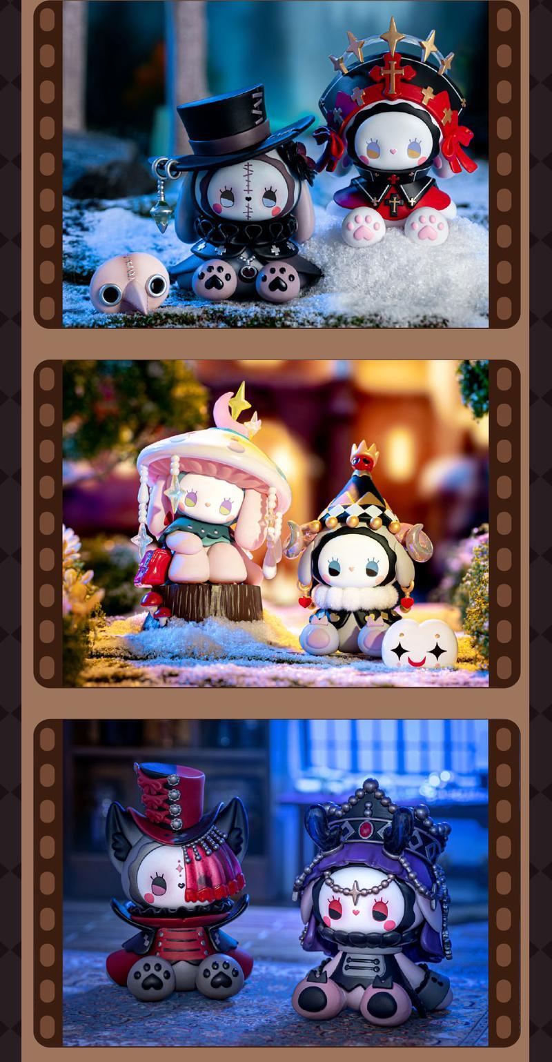 LUCKY EMMA Secret Forest Blizzard Manor Lodge Series Blind Boxes, Trendy Toy Creative Figurine Decorations