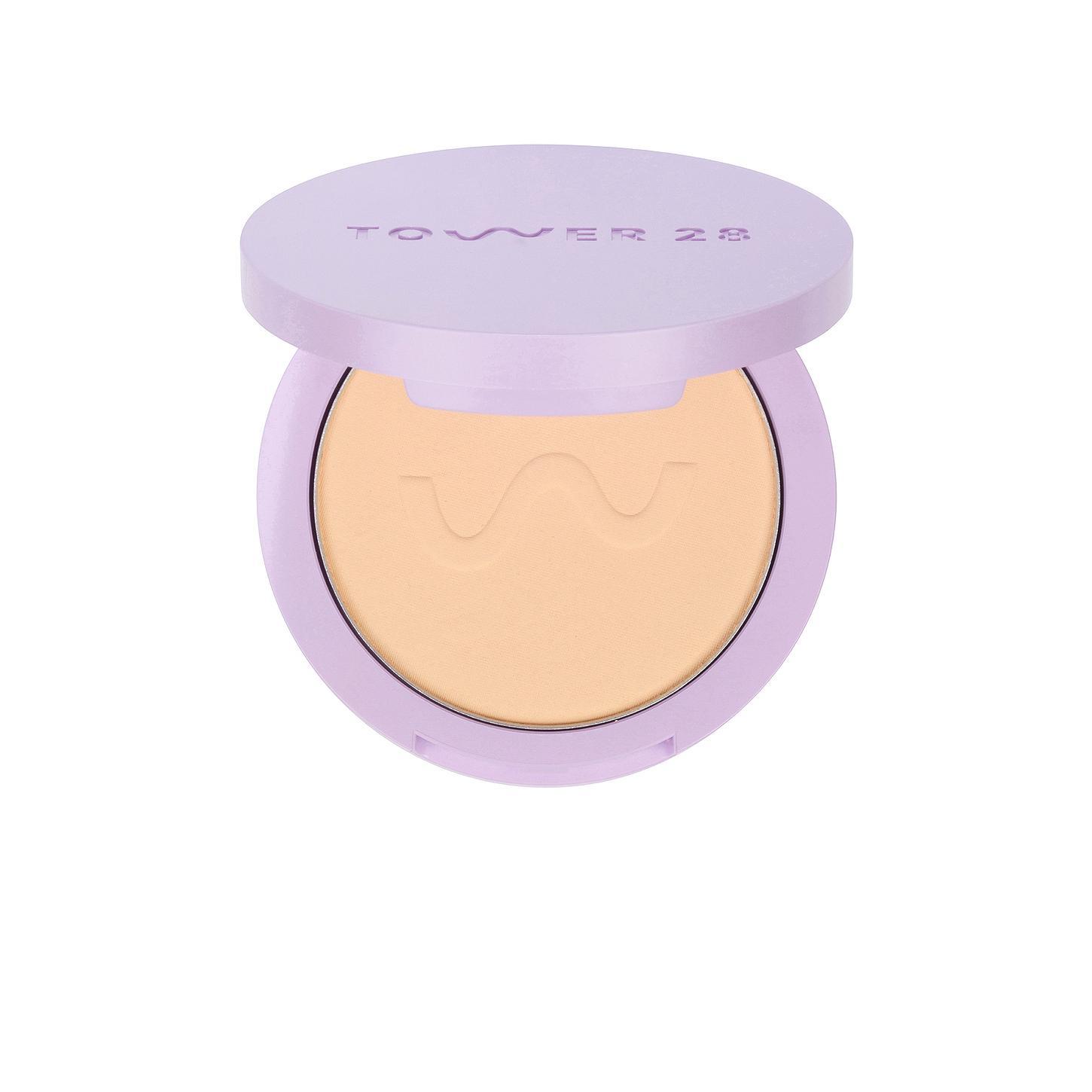 Tower 28 Getset Blur + Set Pressed Powder in Balboa Banana