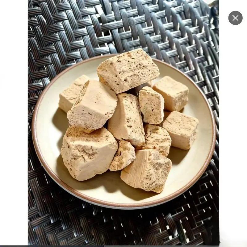 clay Edible Yellow-Brown Clay Chunks 100% Natural Zero Additives Food & Cosmetic Grade Gently Adhesive 4oz 113g for Versatile Uses Art Crafts