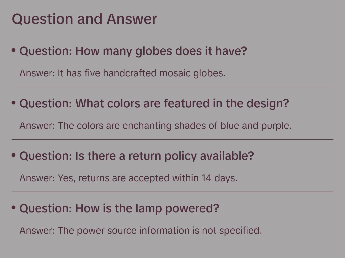 Majestic Blue Turkish Floor Lamp with 5 Mosaic Globes