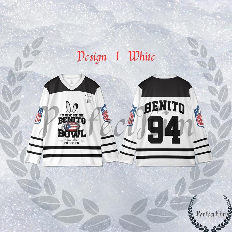 Benito 94 Puerto Rico Hockey Jersey – LX Inspired Premium Sports Jersey, Fan Gift