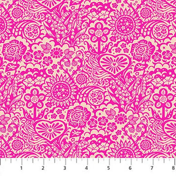 Fabric Anna Maria Textiles Haute Little Heaven Yesterday by the Quarter Yard AMT156-28L