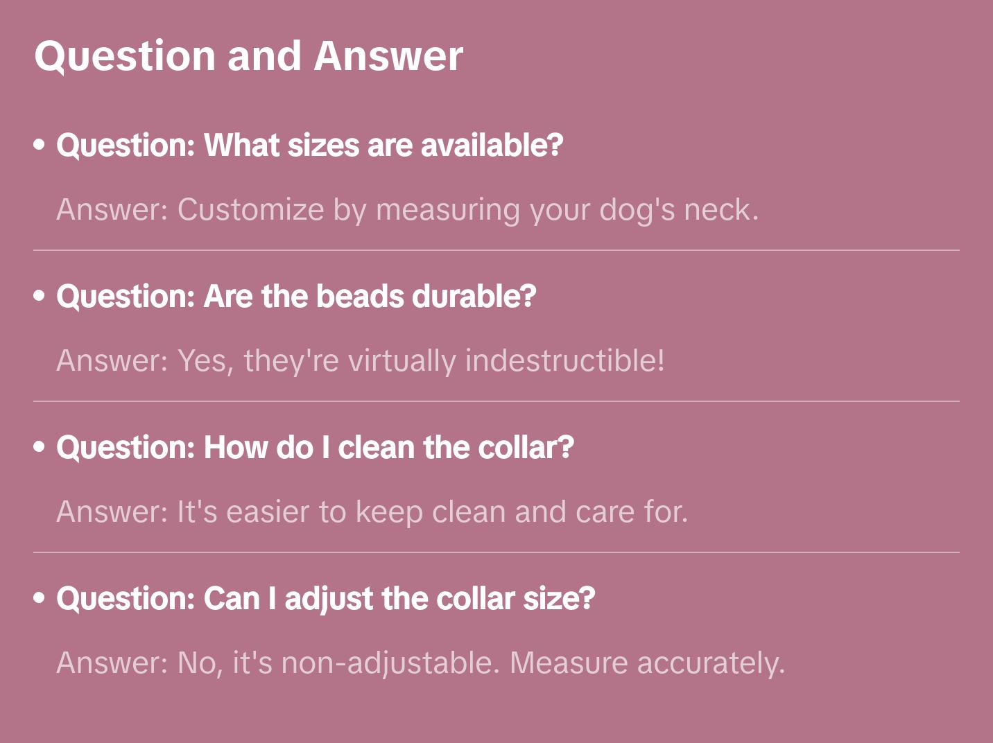 The Layla Beaded Dog Collar | Durable Dog Necklace | Designer Pet Jewelry | Colorful Spring Easter Collar | Charm | Pearl Bead Collars