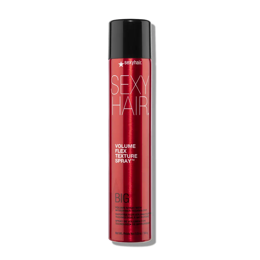 SexyHair Volume Flex Texture Spray | 2x Fullness with Microfiber Technology | 96H Humidity Resistance | Touchable Texture & Reactivated By Touch | Thermal Protection | 1.5 oz & 5.8 oz