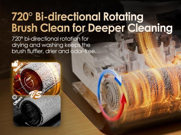 Tineco FLOOR ONE Switch S6 Stretch Breeze, Multi-Function Cleane, 180° Lay-Flat, Flashdry Self-Cleaning, Anti-Tangle Design