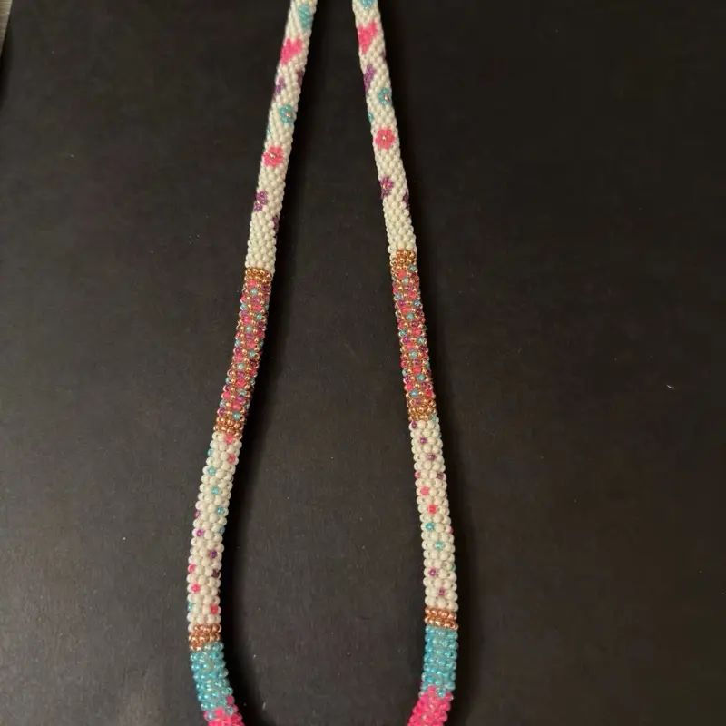 Beaded Lanyard Keychain