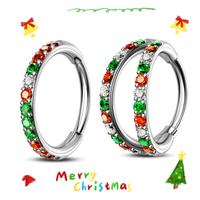 2Pcs Christmas Rings