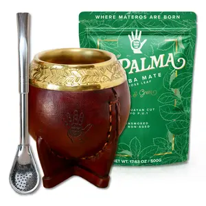 Torpedo Yerba Mate Kit - Mate Gourd, Bombilla, & Yerba