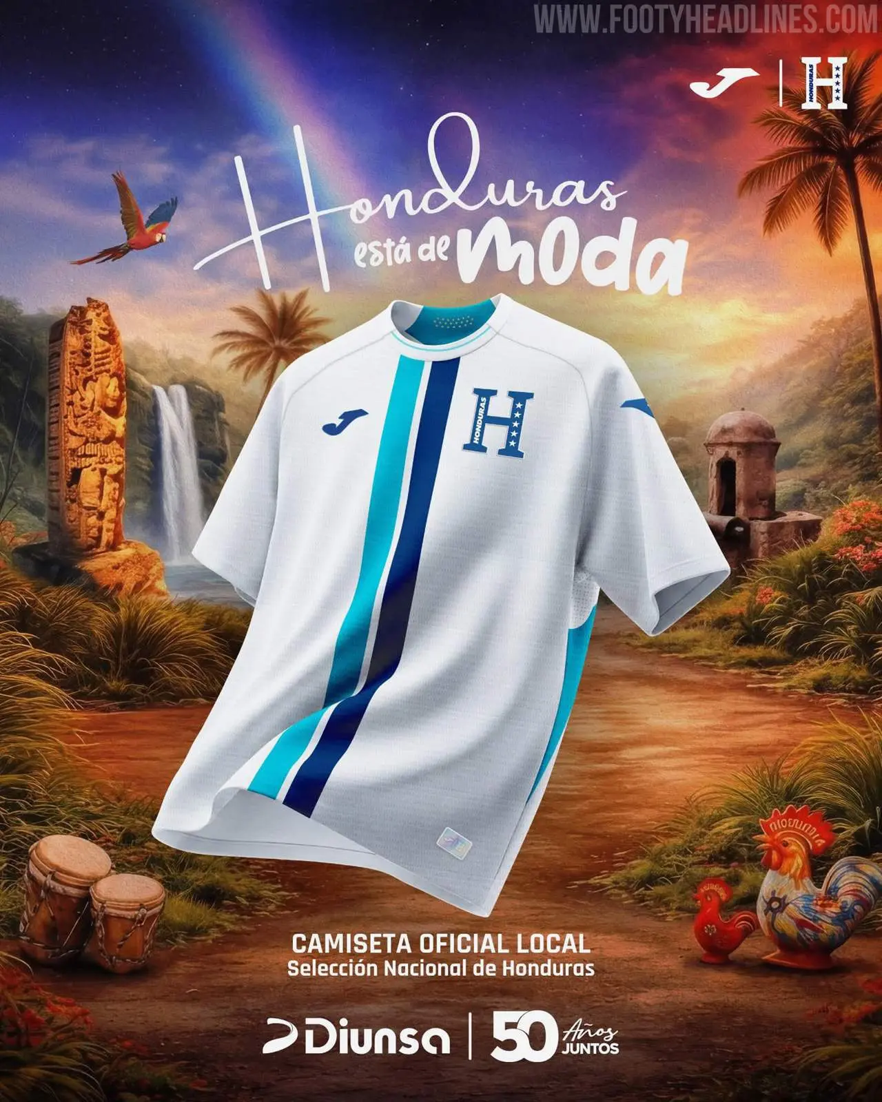[SALE] Honduras 2026 Home Kit Soccer Outfit, Football Fan Gift