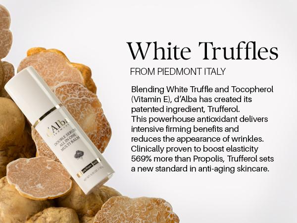 [OFFICIAL d'Alba] White Truffle Double Serum All-in-one Multi Balm - Vegan Skincare with Vitamin C and Vegan Collagen, 3-in-1 Anti Wrinkle, Eye Treatment, Dark Spot Remover