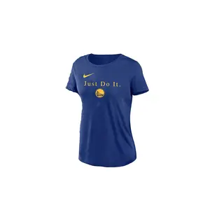 NBA Golden State Warriors "Just Do It" Dri-Fit Tee "Blue" AQ6037 495
