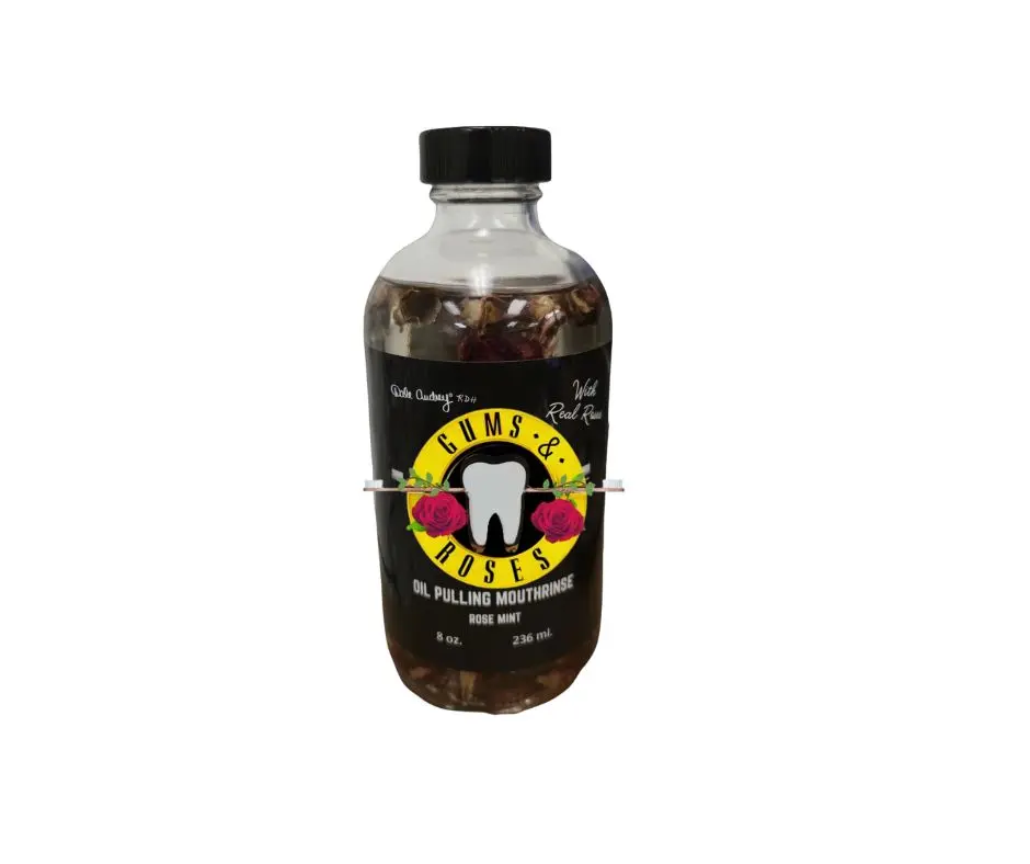 Dale Audrey  Gums & Roses Oil Pulling  Mouth Rinse
