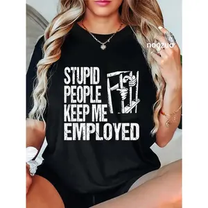 100% Cotton Funny Correctional Officer Quote Prison Warden Jailer Gift T-Shirt