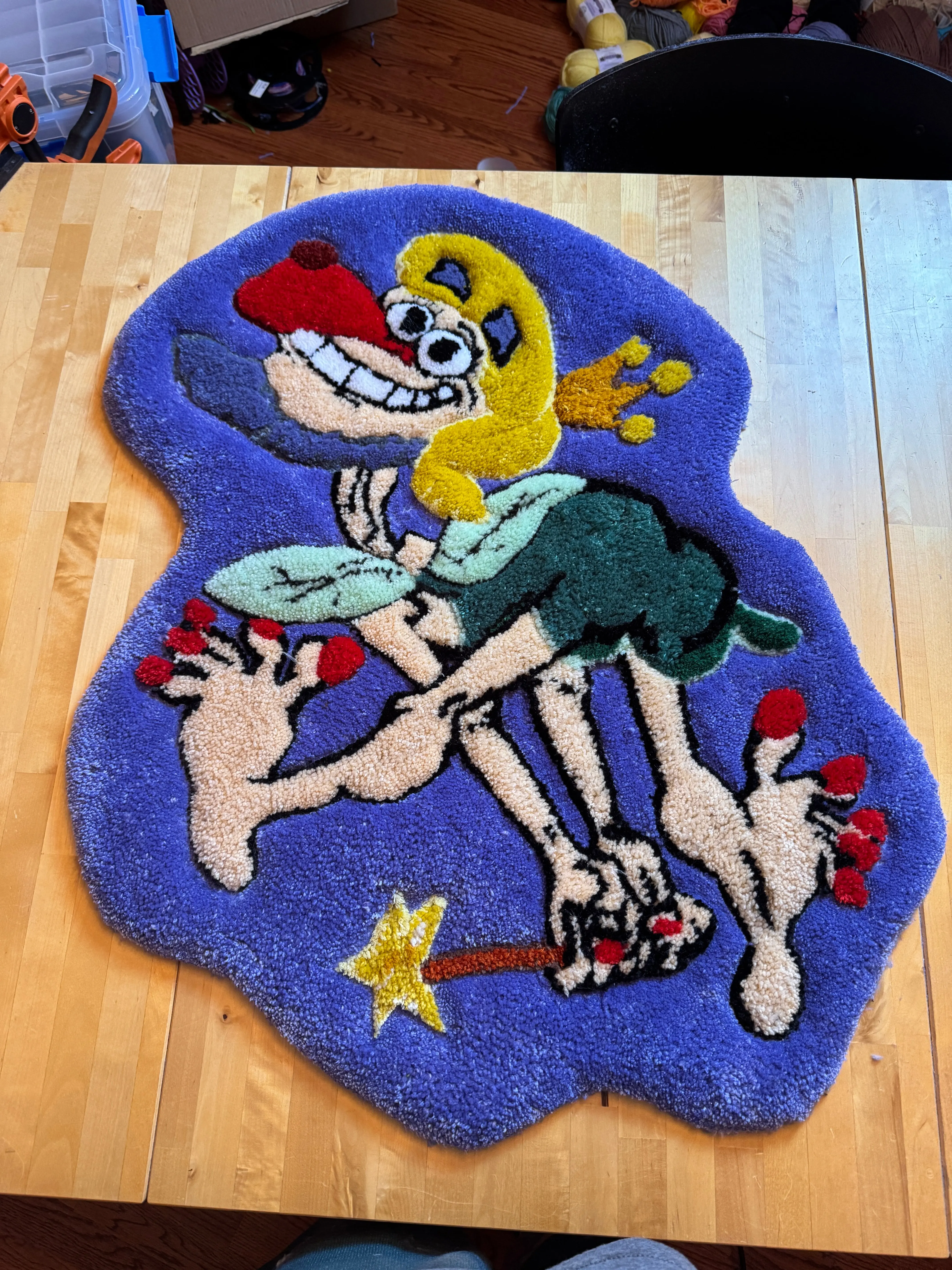 Nerve Ending Fairy - rug carpet