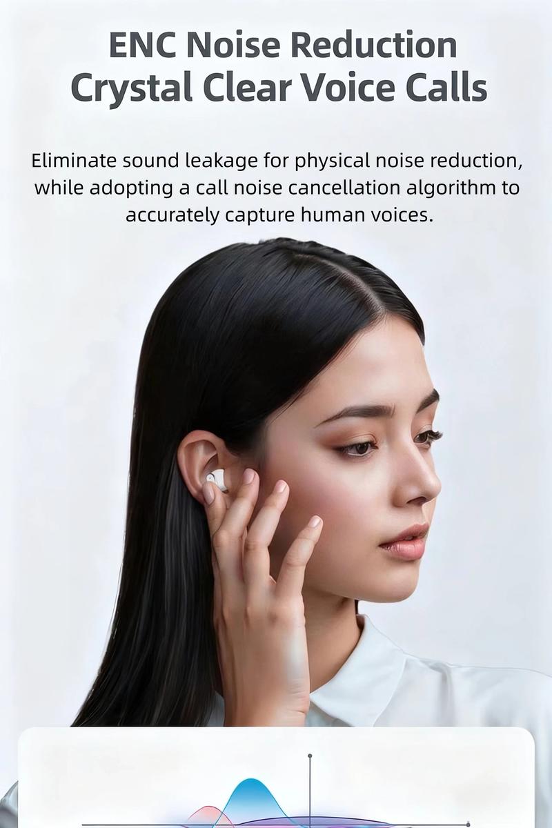 Fluffdrip Q10 2026 Wireless Earbuds 2 Pairs Clip-On Sleep TWS Couples Fashion Mini Headset Music Gaming Deep BassClip-on Sleep earbuds Stereo HD Calling  for Android iPhone Sports Earpieces tiny size invisible earbuds 2-in-1 wireless bluetooth twins