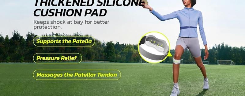 aoFIT Patella Strap, Patella Bands，Tendonsupport strap，JumpersKnee support strap，Knee Reliefand Patella Stabilizer Knee StrapBrace Support for Hiking