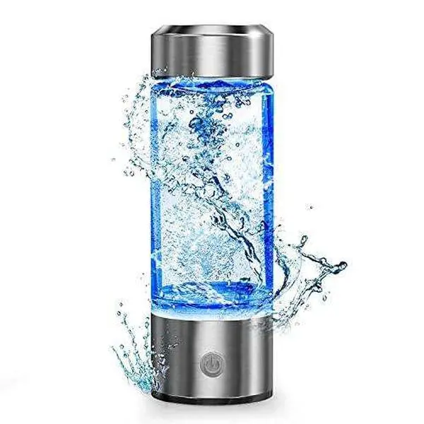 Upgraded Hydrogen Water Generator Bottle, SPE & PEM Technology, 14OZ | Portable Hydrogen Water Ionizer Machine, Type C Rechargeable, for Home Office Gift Travel Fitness Daily Drinking