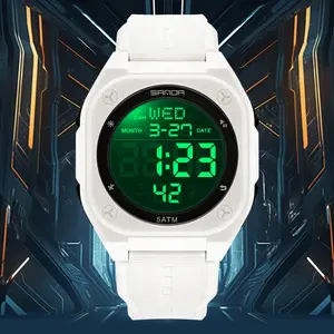 Versatile Luminous Digital Wristwatch – Waterproof construction, multifunctional features, comfortable silicone strap with effortless adjustment. A versatile style complementing any attire, making it the nice unisex gift.