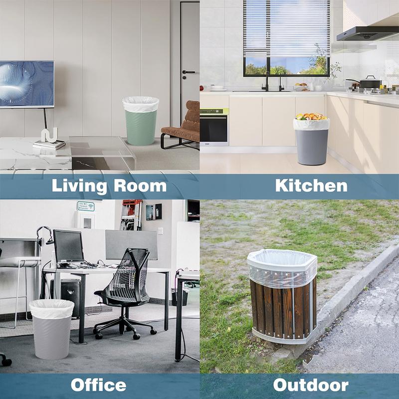 260 Bags 13 Gallon Disposable Large Garbage Bags SPuncture Tear Resistant Trash Bags, 33Gallon Capacity, Large Mutipurpose Cleaning Supplies For industial, Garden, Home, AndCommerÃal Use - Durable, Leak-Proof, And Éasy To Use