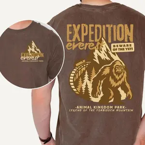 Expedition Everest Tee, Animal Kingdom Yeti Shirt for Men, Women, Family Matching Tee, Unisex Cotton T-Shirt, Menswear, Womenswear 72D