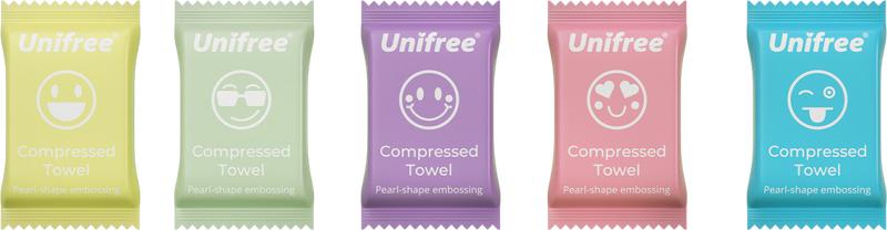 Unifree Compressed Towels Tablets – XL Soft & Eco-Friendly Disposable Face Towels – Portable & Individually Wrapped for Travel, Gym, Home, Game, ldeal for On-the-Go, valentines gift