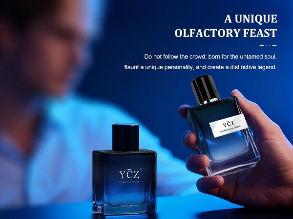 YCZ Classic Fragrance Ensemble - Iconic Gentlemen's Cologne Set with Marine & Club Aroma - Longlasting Liquid Scent for All Occasions - Luxurious Perfume - Combo Combo