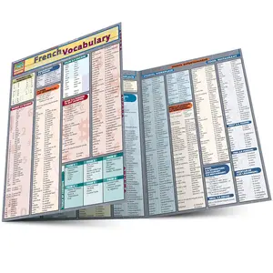 QuickStudy | French Vocabulary Laminated Study Guide