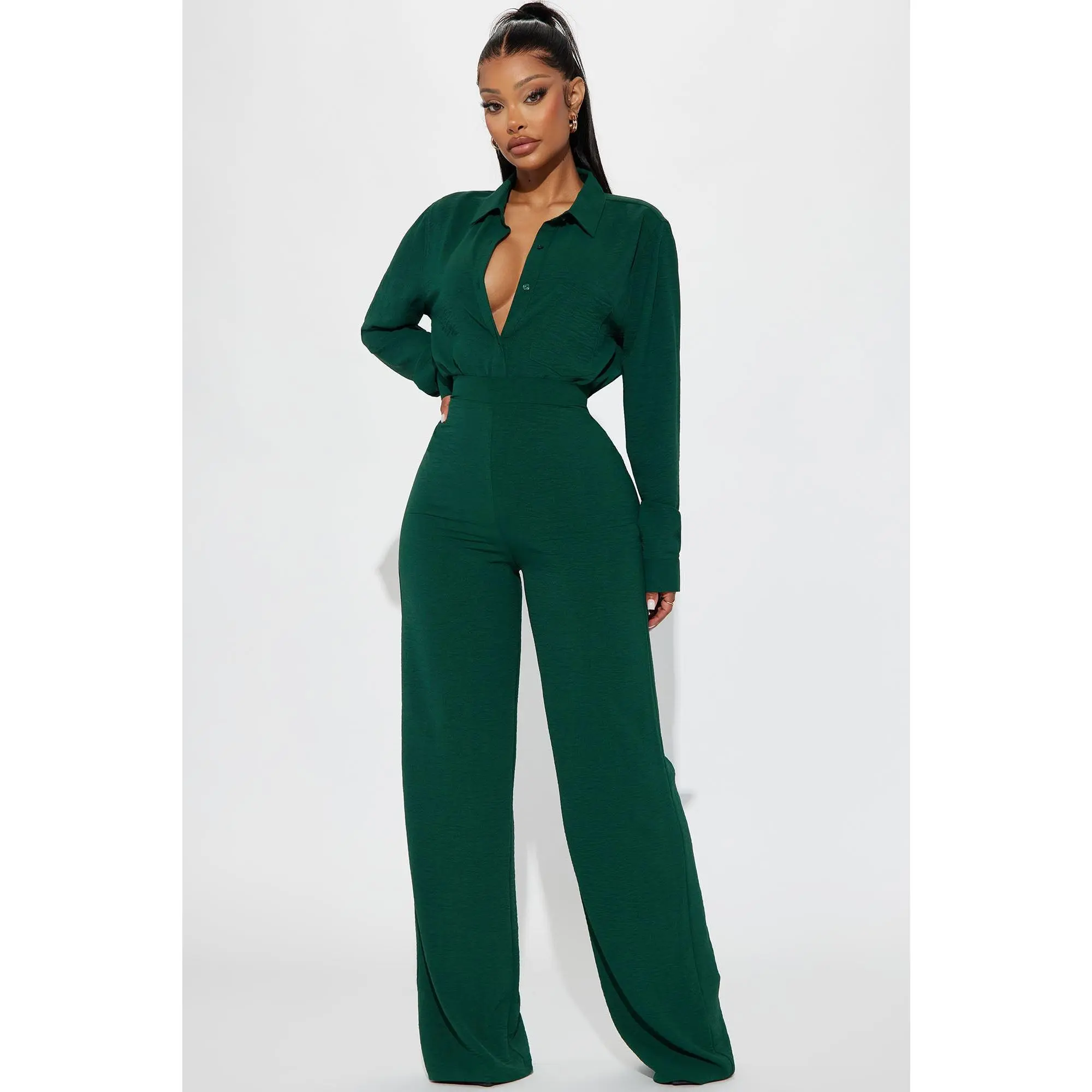 Makenzie Pant Set - Hunter