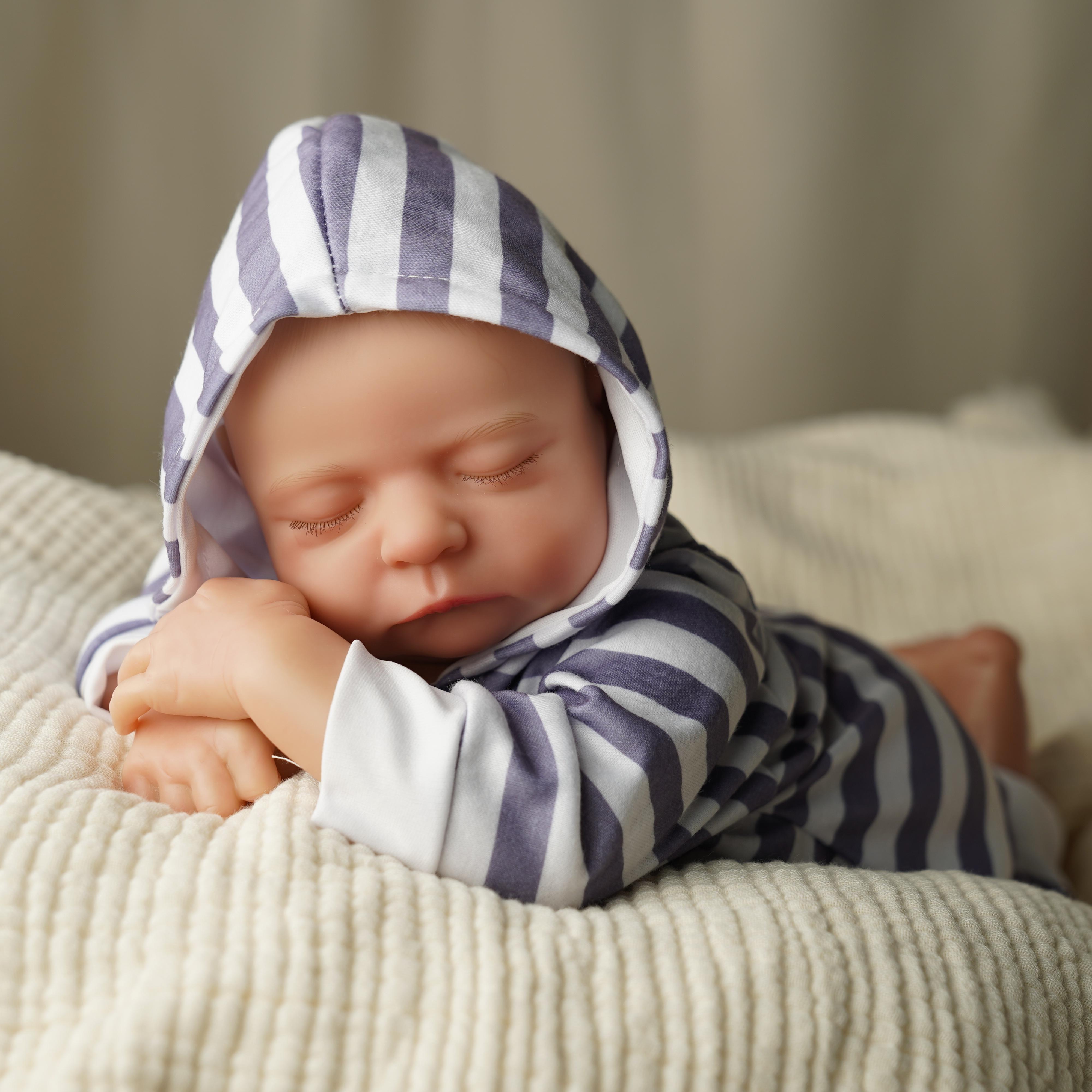 BABESIDE Lifelike Reborn Baby Dolls 20Inch Full-body Vinyl Real Life Baby Dolls with Toy Accessories for Kids Age 3+ Perfect Gifts for Mother's Day Valentine's Day Children's Day & Christmas