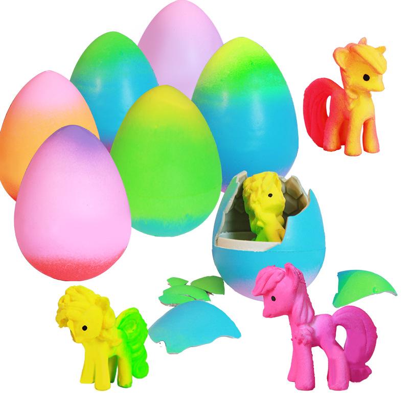 Rainbow Unicorn Hatchable Egg – Creative Educational Toy for Kids, Water Expanding Magic Experience