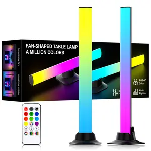 Smart LED ambient light, USB powered, RGB color-changing LED lamp, app control, music sync LED light, suitable for parties, game rooms, and home gathering decorations