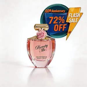 60th Anniversary Flash Sale，24 hours only Beauty Me Floral Fruity Rose & Magnolia Perfume for Women Sweet Fresh Long Lasting Eau de Toilette 100ml 3.3 fl oz
