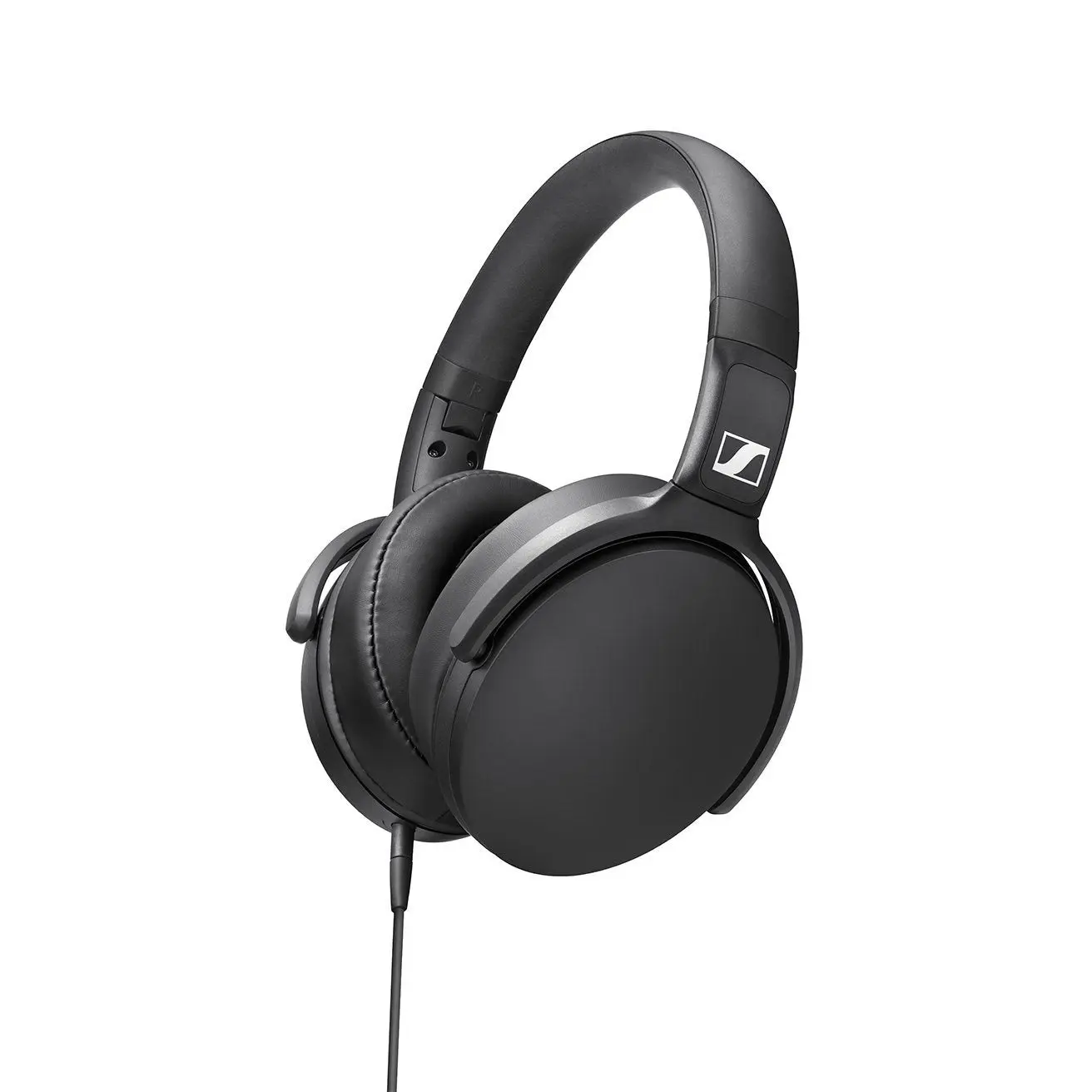Sennheiser HD 400 Wired Audio Headphones - 3.5mm Plug, USB-C Cable, Foldable Design, Built-in Remote, Electronic Cable Connection for Mobile Music Setup & Daily Life Use