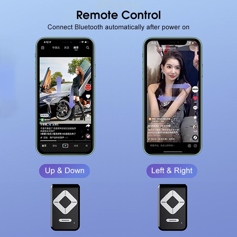 Upgrade 6 in 1 Selfie Stick With Fill Light, 67" Phone Tripod & Wireless Remote Page Turner,Bluetooth Camera Video Recording Remote,Music Control, for iPhone ,iPad ,iOS,Android