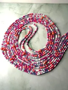 Love Struck Waist Beads - Multicolor Beaded Waist Accessory for Women